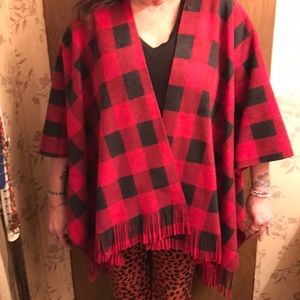 Women’s poncho one size